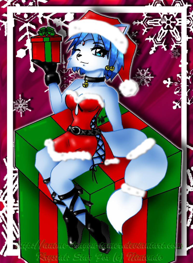 Christmas Krystal by anime_dragon_tamer