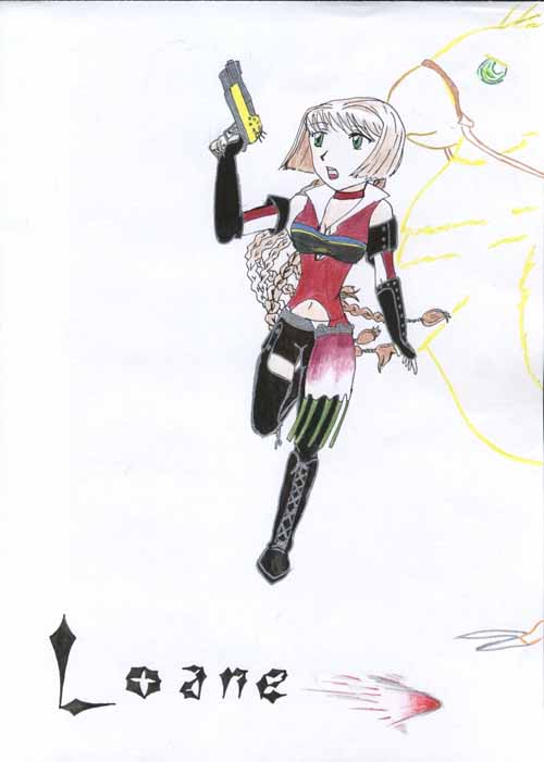 Loane, the Spirit of the Gunner by anime_fallenangel