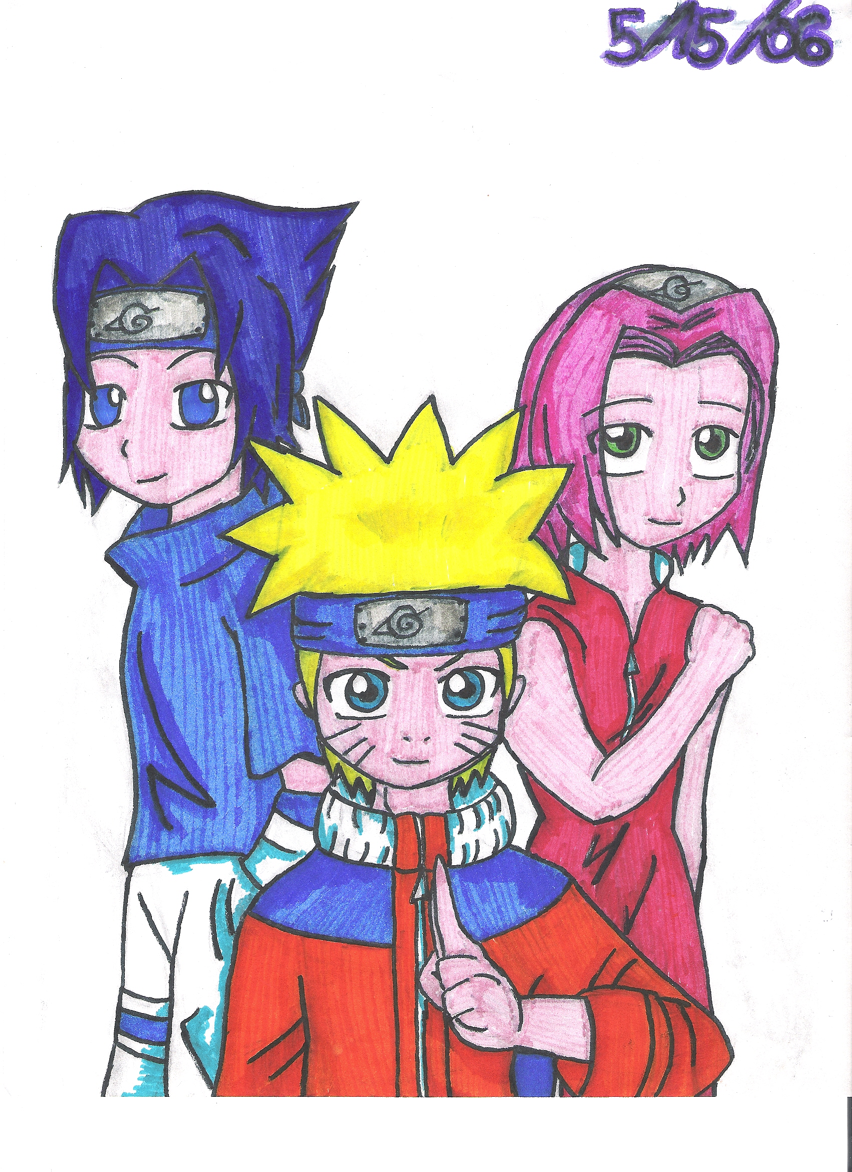 Naruto group pic by animefan204
