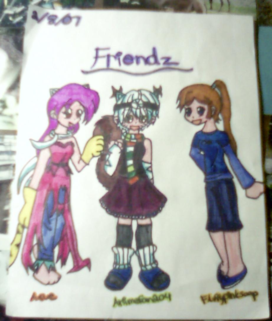 Friends XD by animefan204