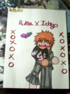 Rukia X Ichigo by animefan204