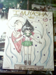 InuYasha Made Up Book Cover by animefan204
