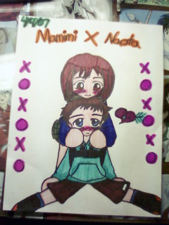 Mamimi X Naota by animefan204
