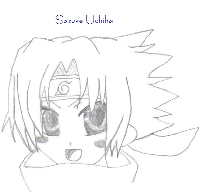 Sasuke Chibi Head for sasukeisemo2006 by animefan4evr