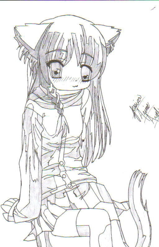 Neko Girl! by animefan4evr