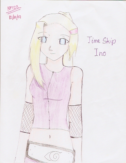 Time Skip Ino by animefreak24
