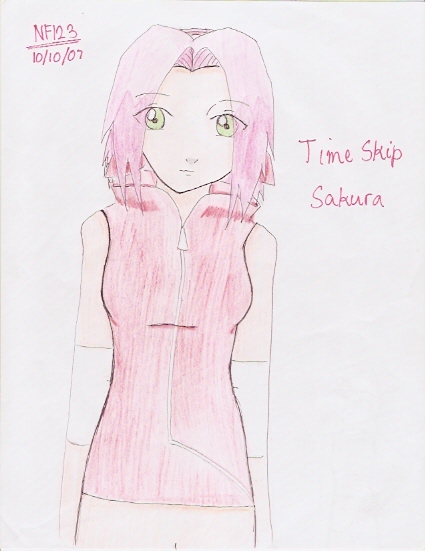 Time Skip Sakura by animefreak24