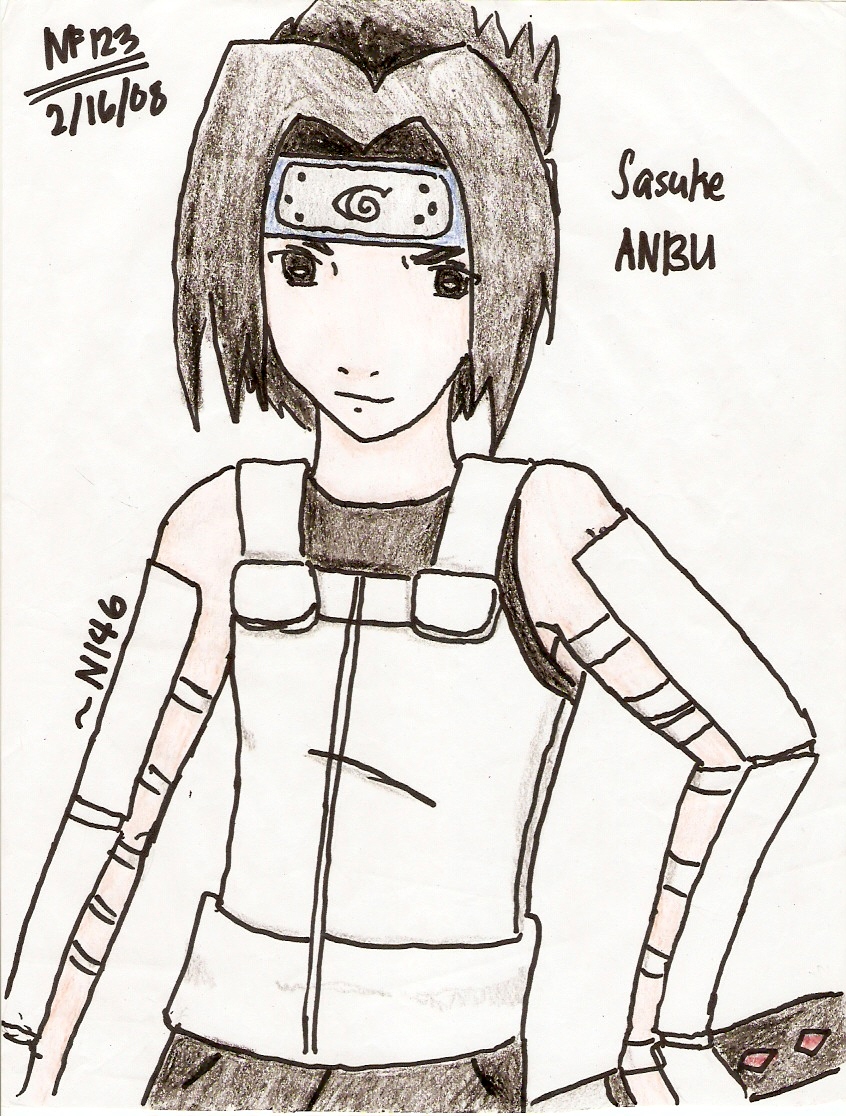 Sasuke ANBU by animefreak24