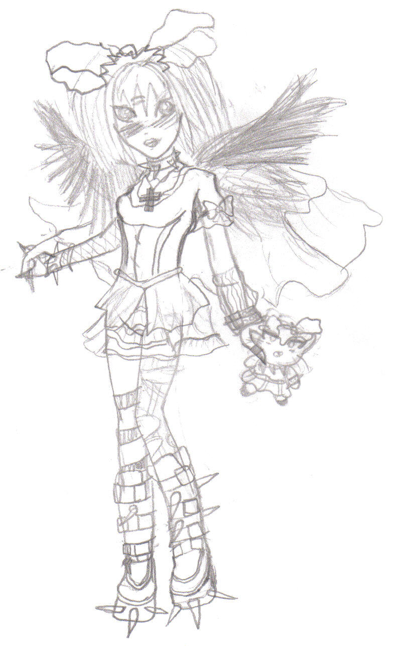Goth Lolita Fairy by animefreak95