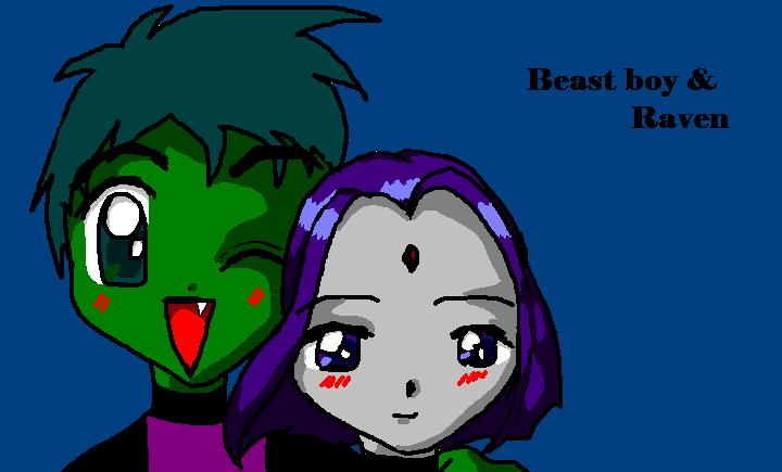 BB&raven for ravenscool by animegal