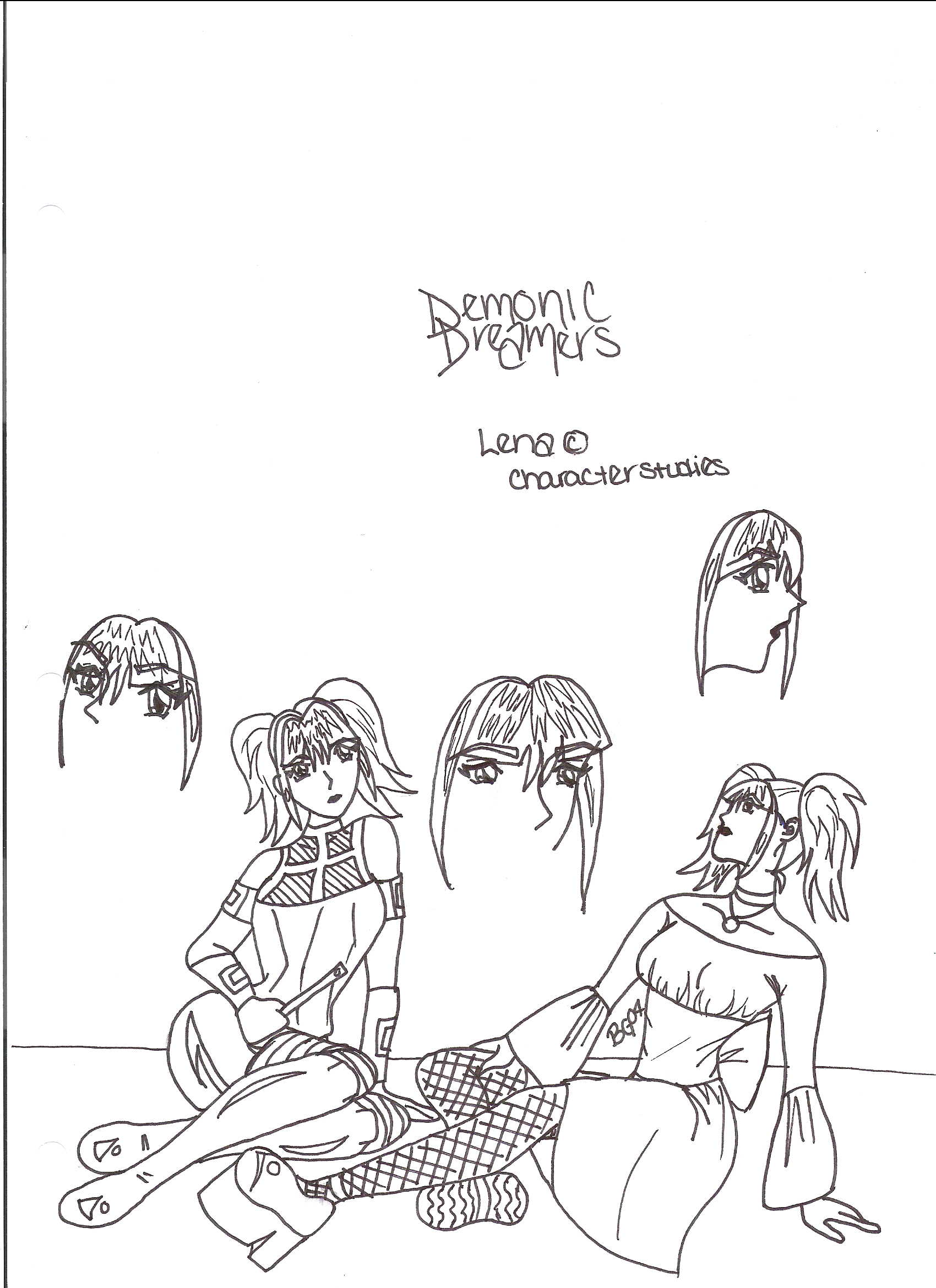 Demonic Dreamers- Lena by animegamer2007
