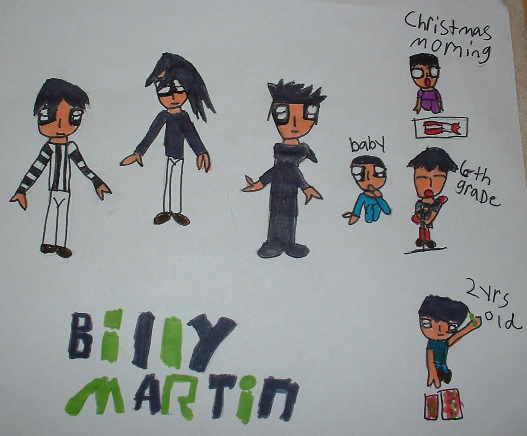 Billy Martin Collogue by animegirl4ever