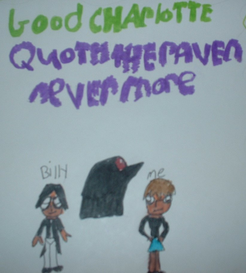 good charlotte-  quoth the raven nevermore cover by animegirl4ever