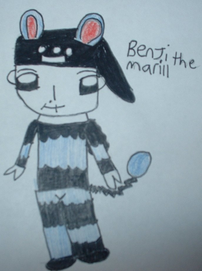 Benji the marill by animegirl4ever