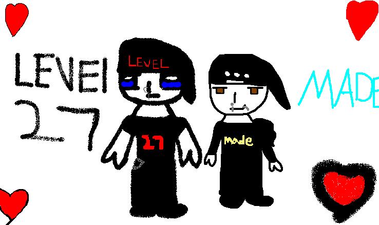 level 27 and MADE by animegirl4ever