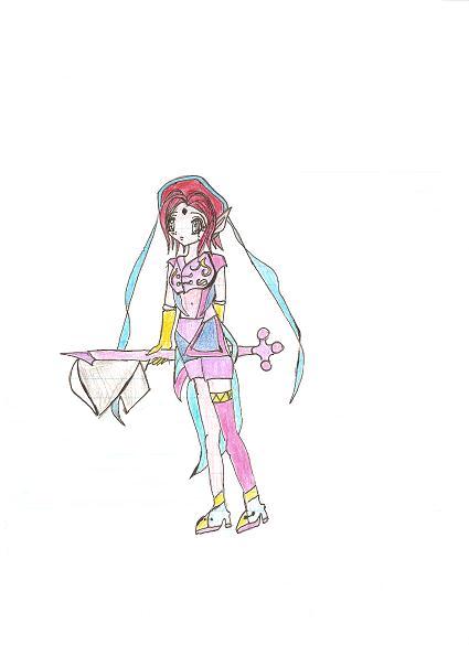 fanstasty star girl(colored) by animegirl91