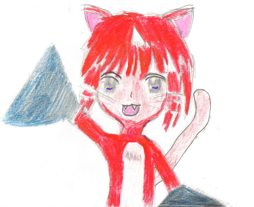 +++Neko Jin+++(colored) by animegirl_117