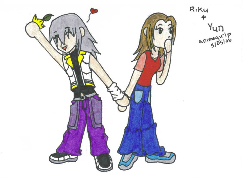 Riku and Yun by animegirlp