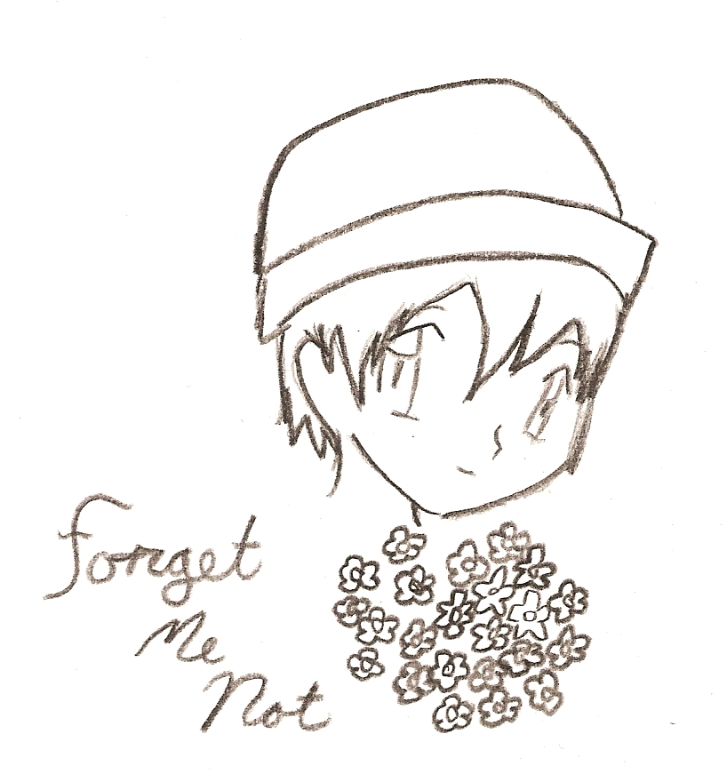 Forget-me-nots poster by animeguys4me