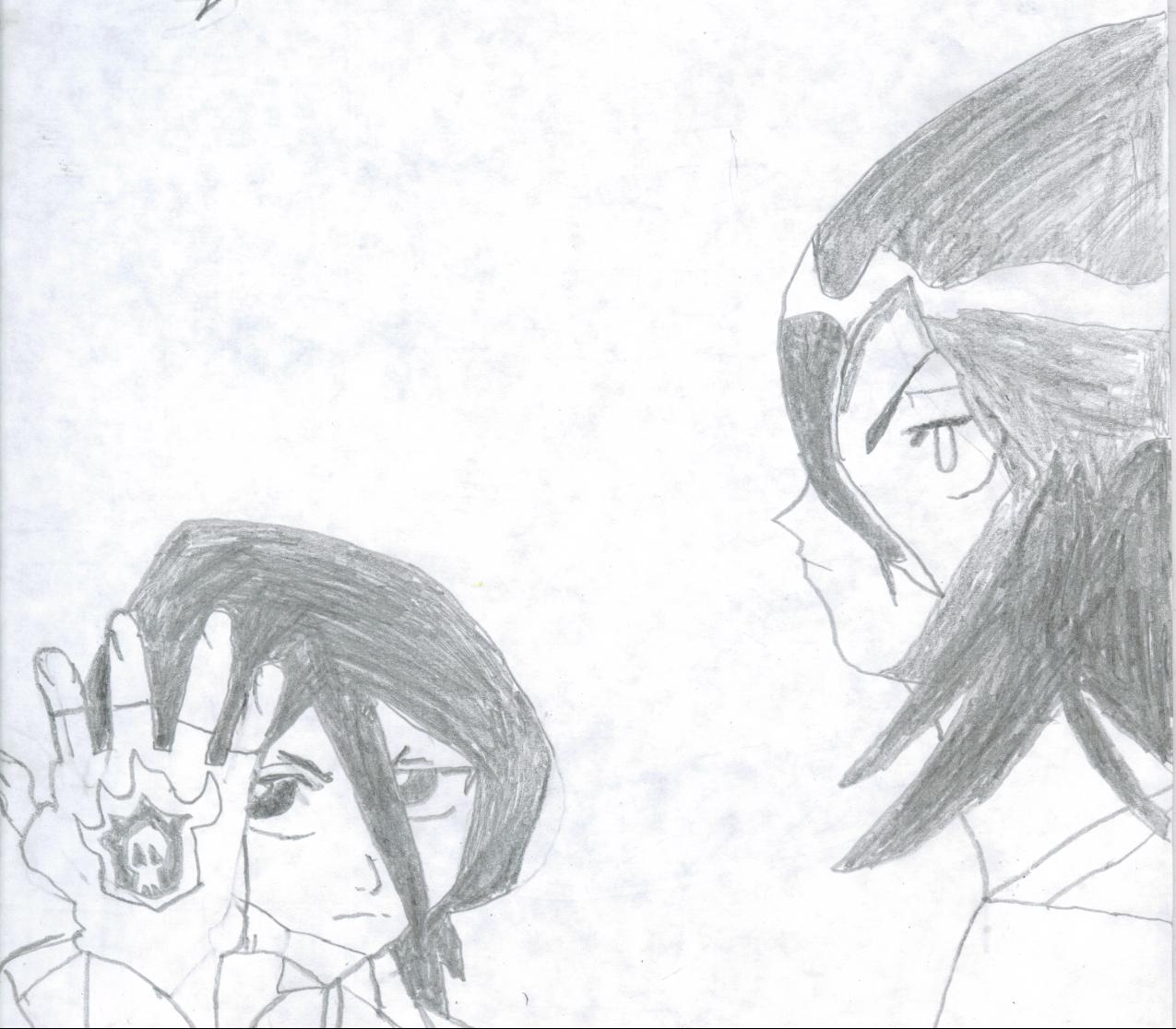 sketches of rukia by animehieikakashi
