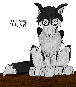 Demonic Wolf by animel