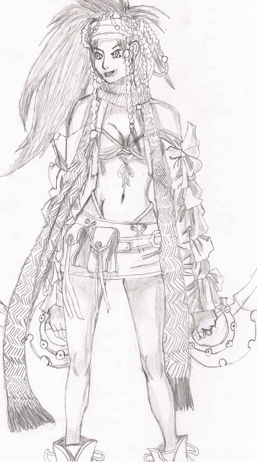 Thief Rikku by animelover22