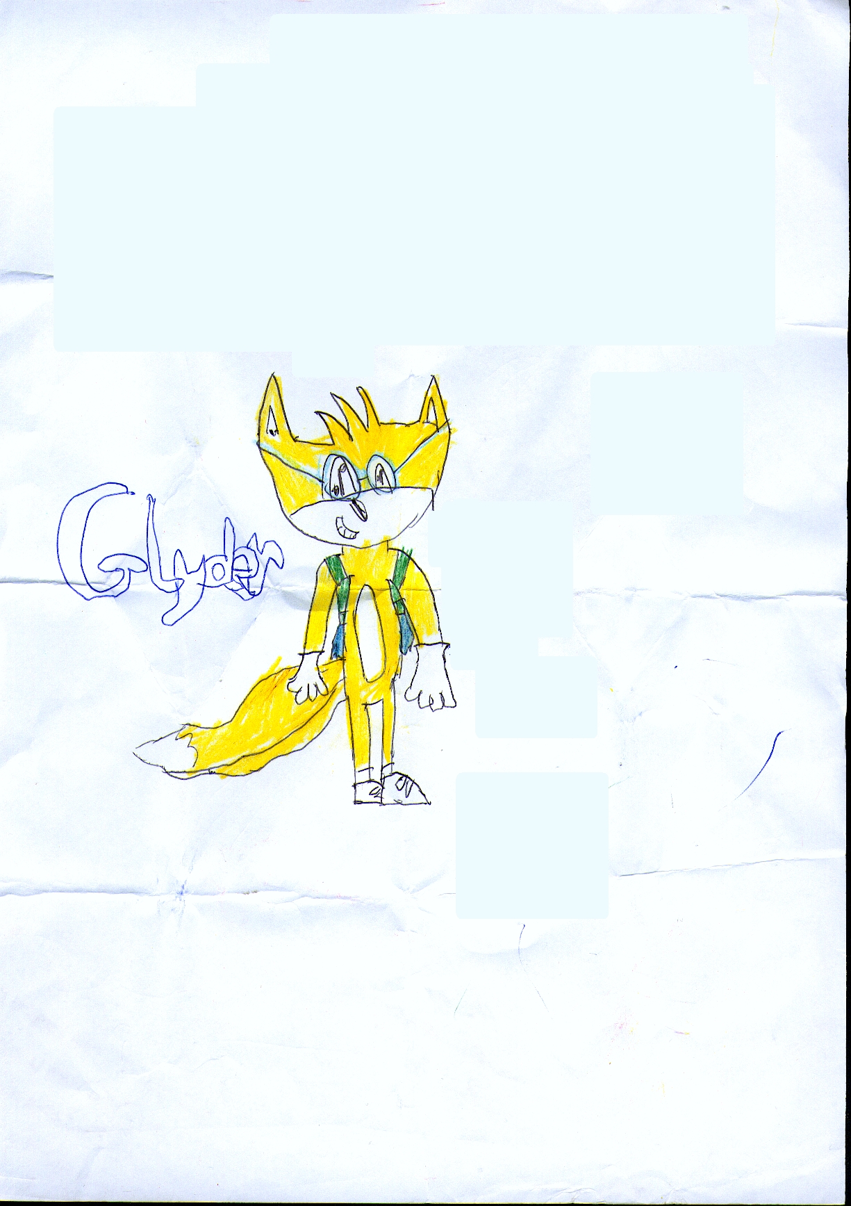 Glyder the Fox by animeloverOIO