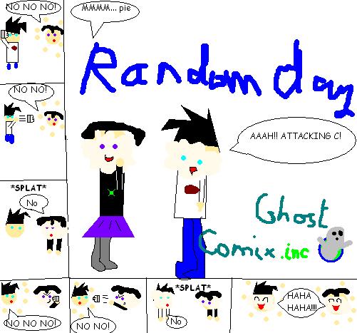 Ghost ComixRandom Day" by animeloverOIO