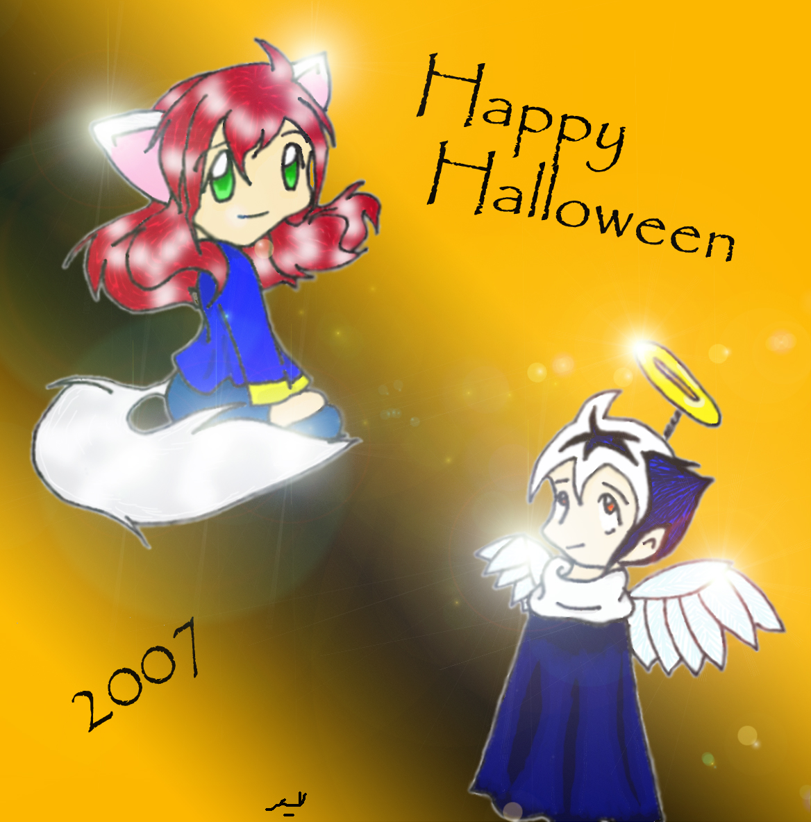 Happy Halloween From Your Favorite Angels by animelver