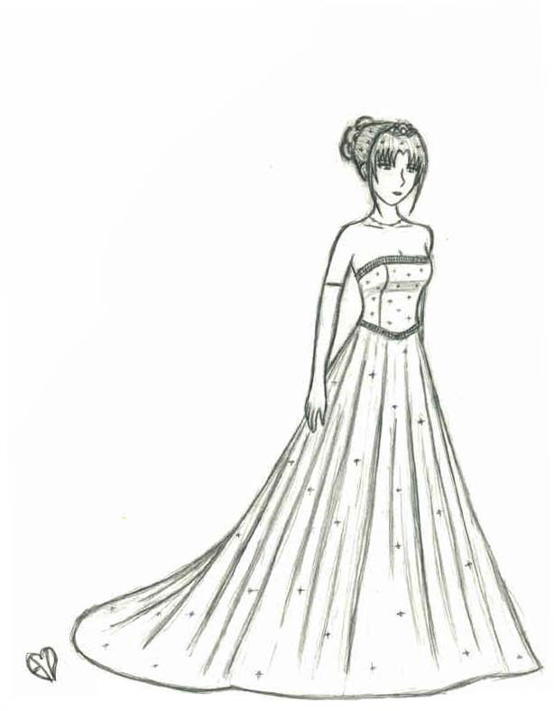 Sparkly Dress by animesora