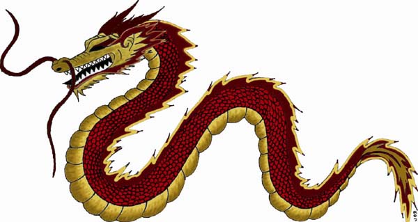Dragon (colored) by animesora