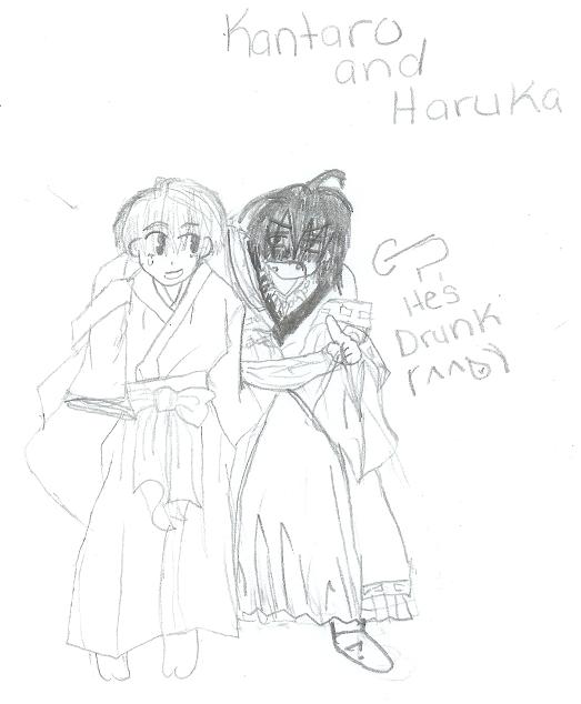 Kantaro  and haruka ^^ by animewhatelse