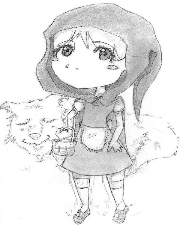 Little Red Riding Hood by animi