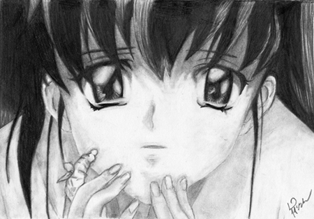 Kagome Crying by anngelik
