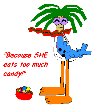 Because SHE Eats Too Much Candy! by anntgirl1