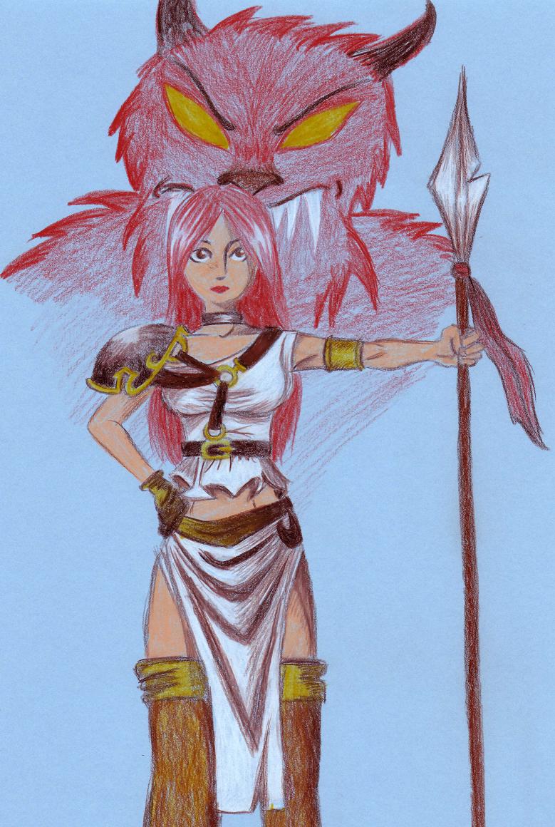warrior princess by antihero