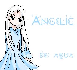 !!!->Angelic Anime Girl by aqua152