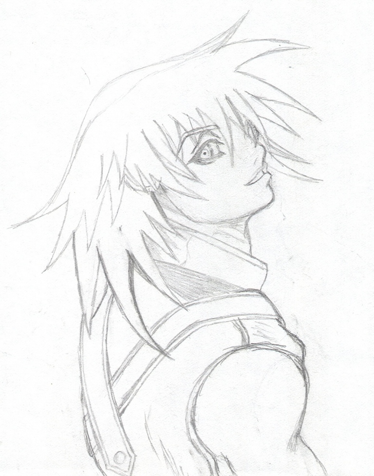 Riku Sketch by araishin