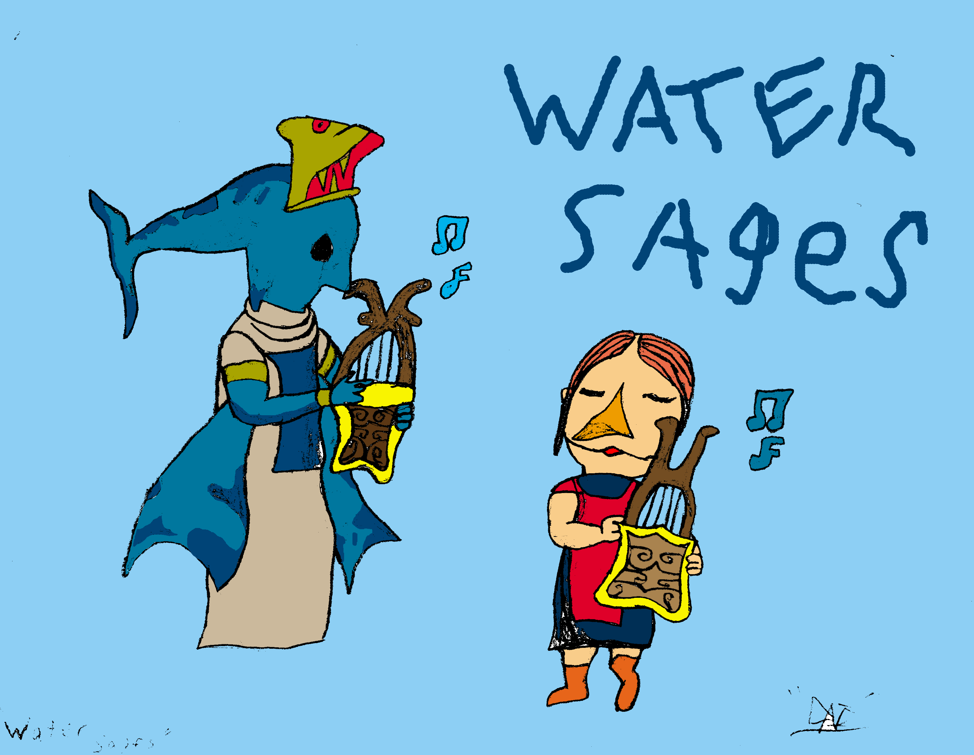 water sages by archeological-mania