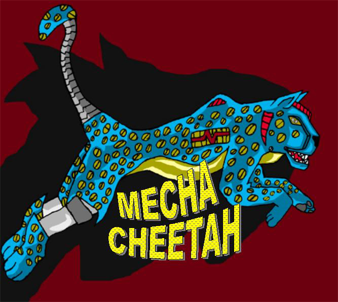 mecha-cheetah (request) by archeological-mania