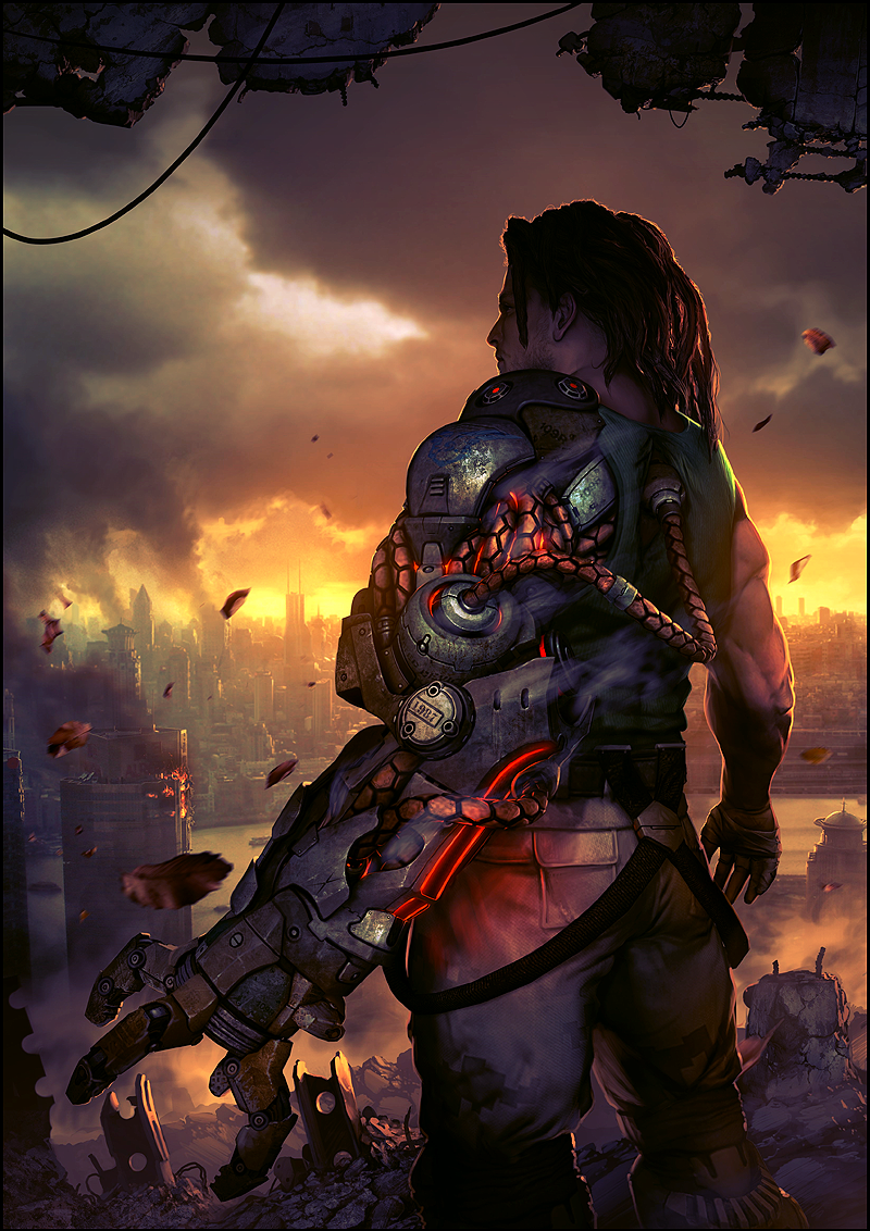 The Bionic Commando by arcipello