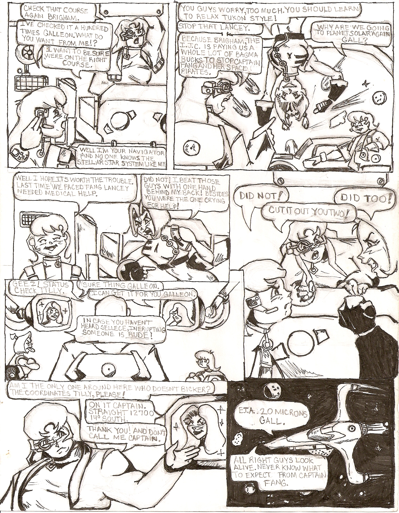 Lanzor comic pg 1 by armyman22