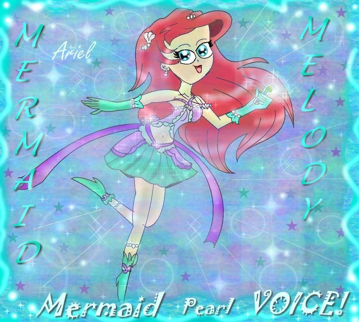 Ariel mermaid melody style by artangel