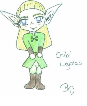 Chibi Legolas by artchic528