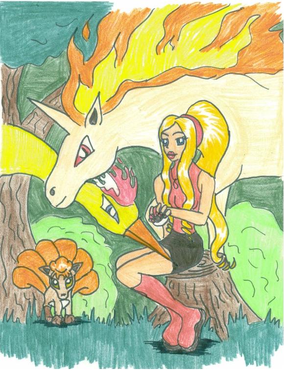 The World's Greatest Fire Pokemon Expert by artchic528