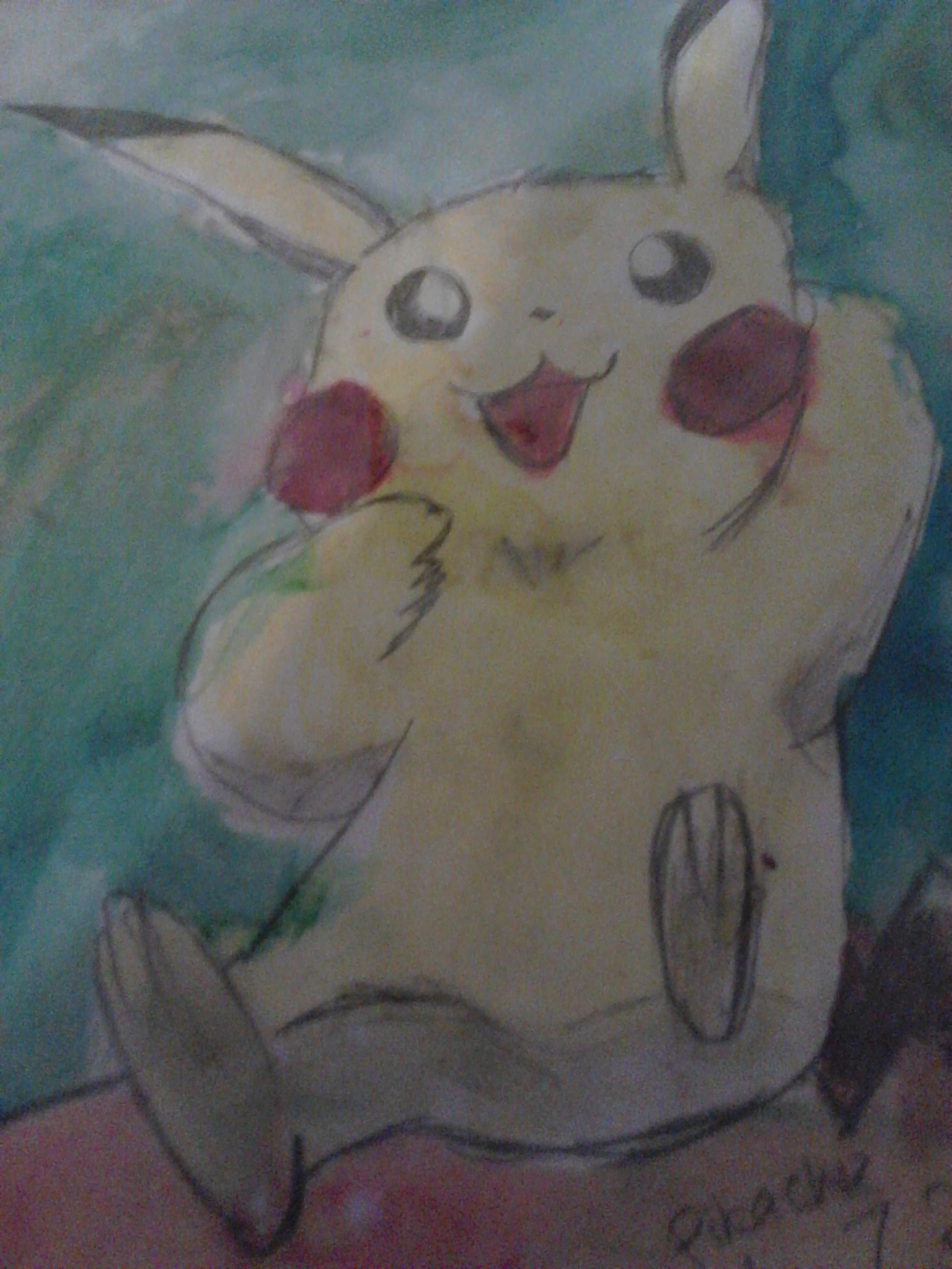 Pikachu by artfreakjess1