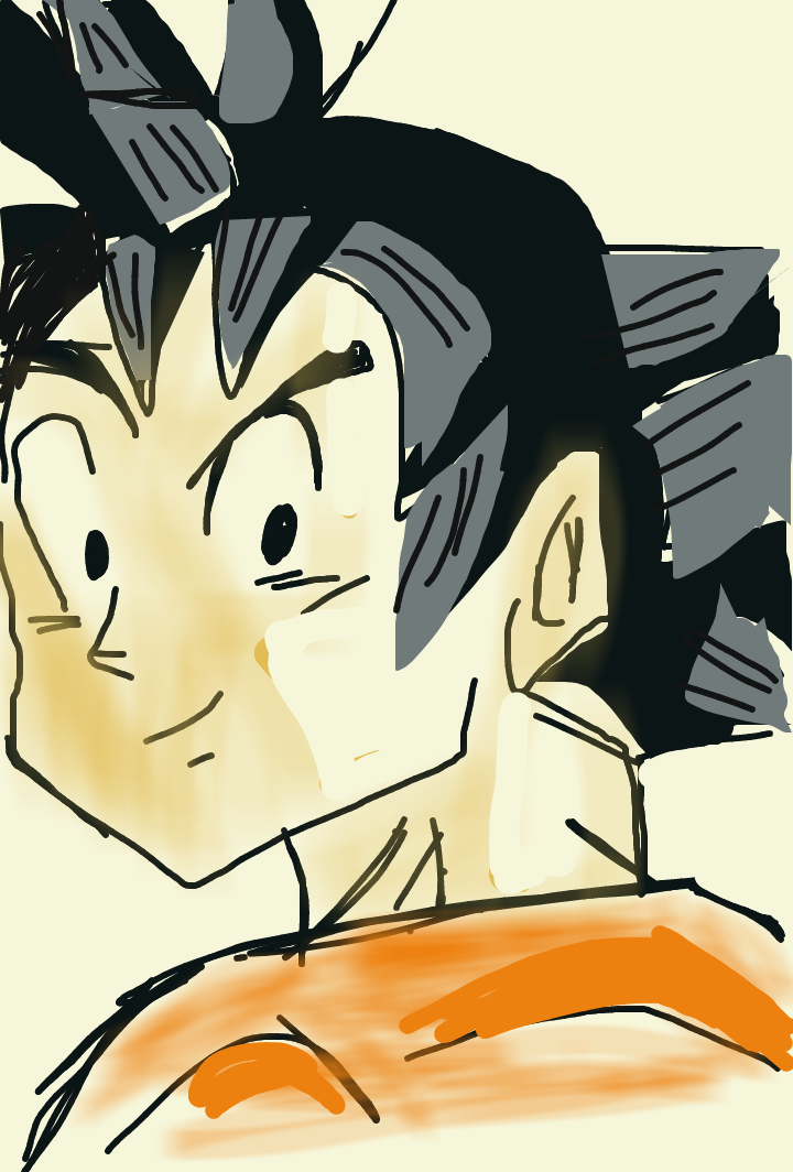 Goku by artfreakjess1