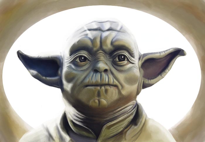 Yoda by artilliterate