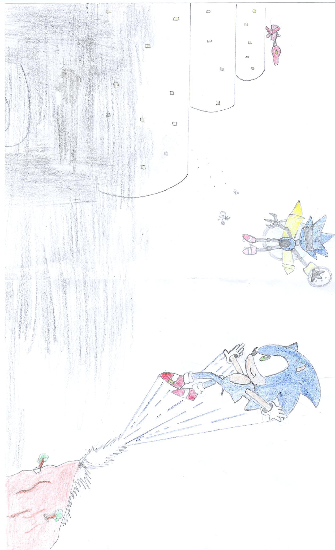 Sonic's Raid by artistX