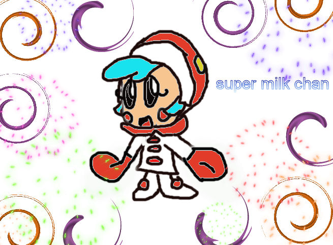 super milk chan by artist_inside0123